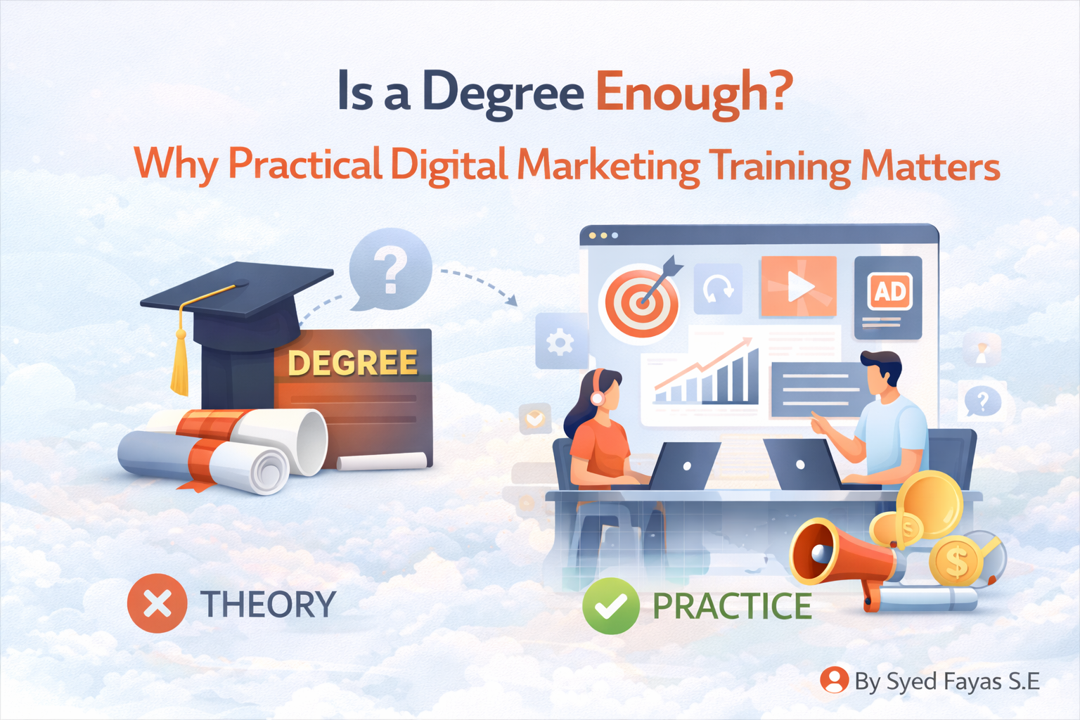 Is a Degree Enough? Why Practical Digital Marketing Training Matters - Cover Image
